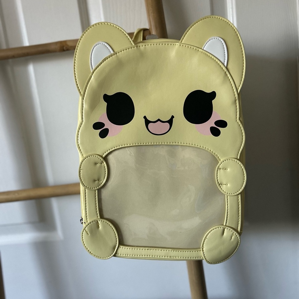 Cute Yellow Ita Peach Backpack